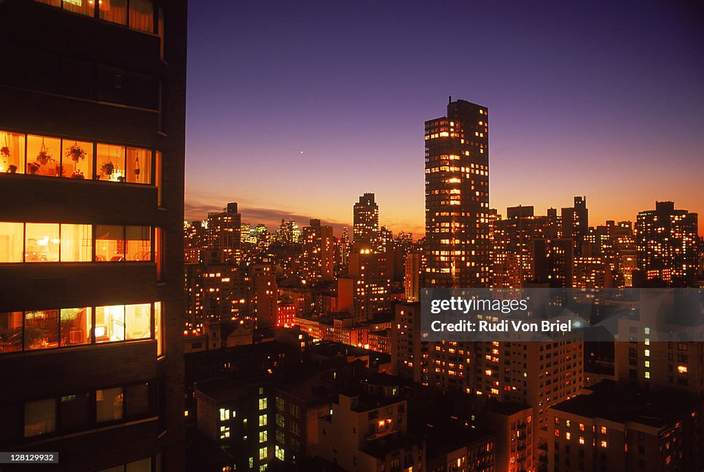 High-rise buildings, Upper East Side, NYC