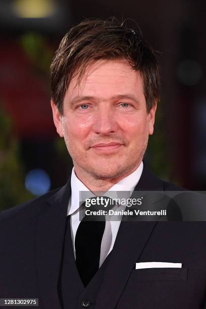 Director Thomas Vinterberg attends the red carpet of the movie "Druk" during the 15th Rome Film Festival on October 20, 2020 in Rome, Italy.