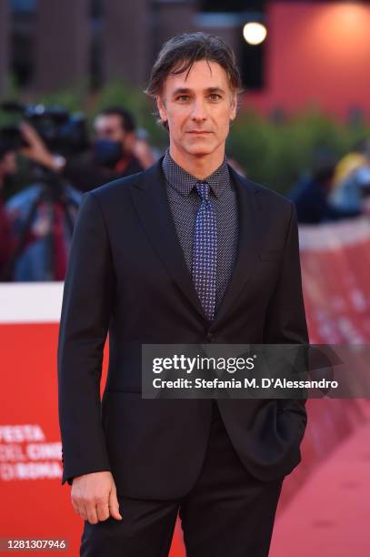 Raoul Bova attends the red carpet of the movie "Calabria, Terra Mia" during the 15th Rome Film Festival on October 20, 2020 in Rome, Italy.