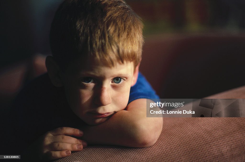 Portrait of a young boy