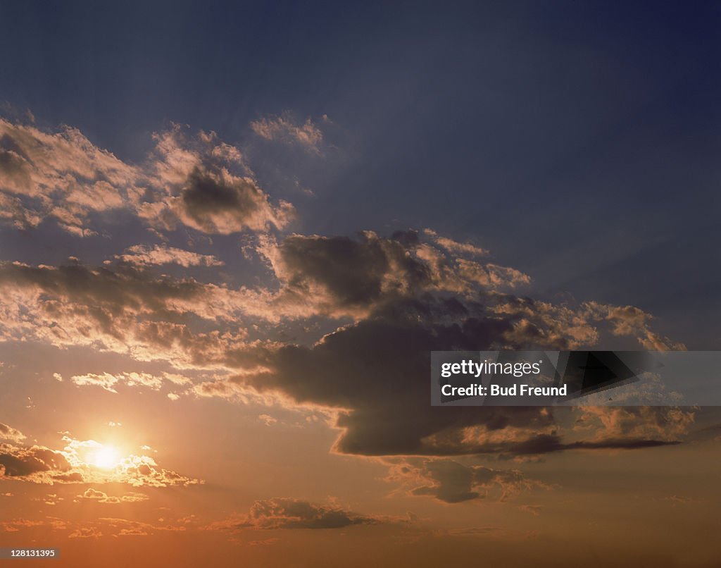 Clouds and Sunset