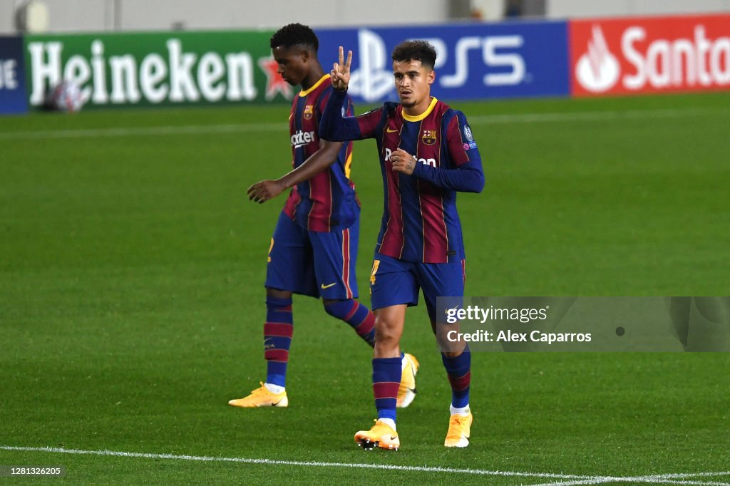 FC Barcelona v Ferencvaros Budapest: Group G - UEFA Champions League