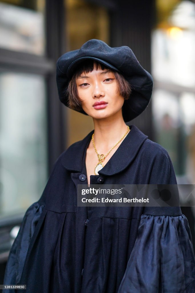 Street Style At Paris Fashion Week - Womenswear Spring Summer 2021 : Day Seven