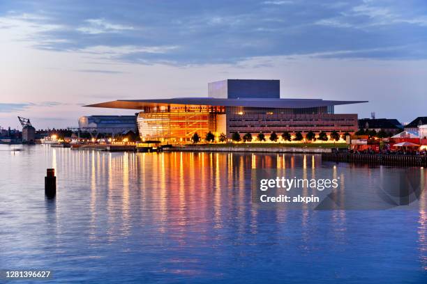 copenhagen opera house - opera stock pictures, royalty-free photos & images