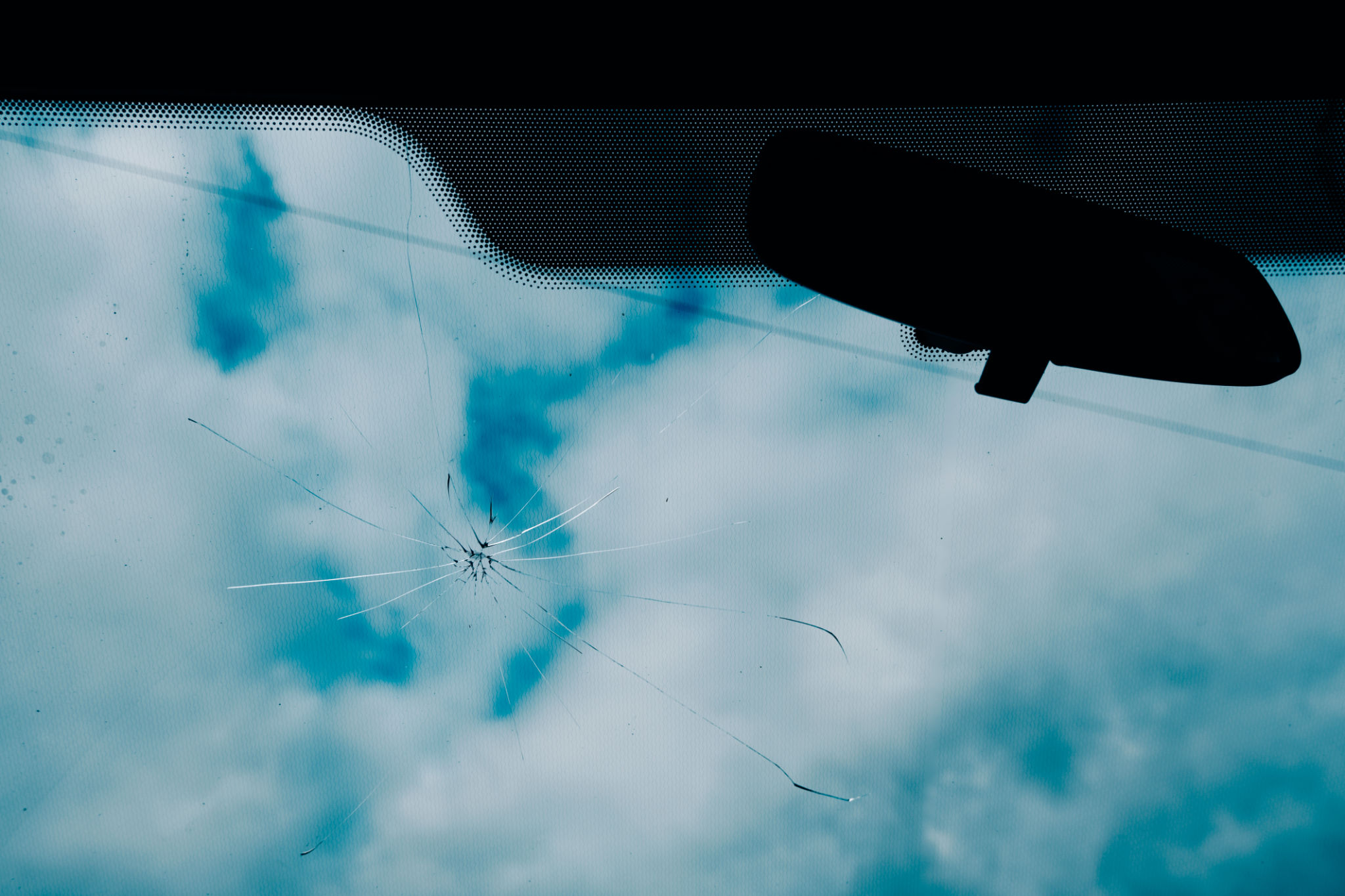 windshield chip