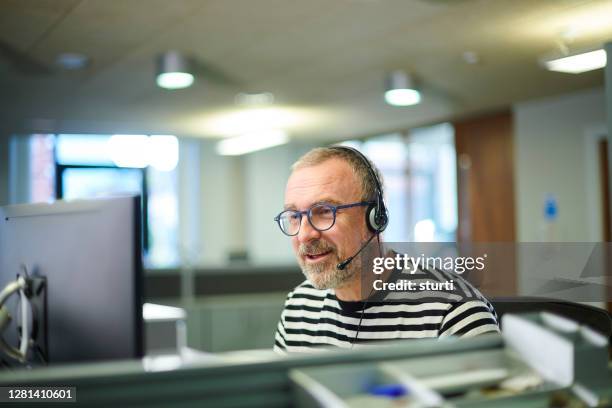 casual call centre worker - call centre stock pictures, royalty-free photos & images