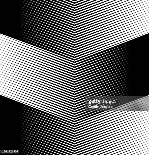 abstract background slope black corner lines - pinstripe stock illustrations
