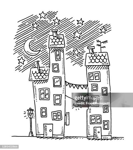 52 Dark Building Cartoon High Res Illustrations - Getty Images