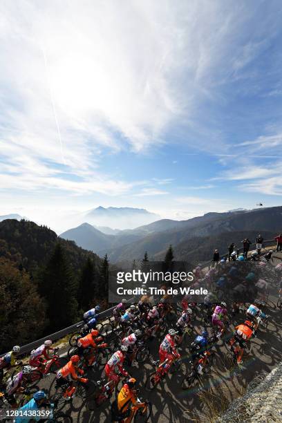 Forcella Valbona / Landscape / Peloton / Mountains / during the 103rd Giro d'Italia 2020, Stage 17 a 203km stage from Bassano del Grappa to Madonna...