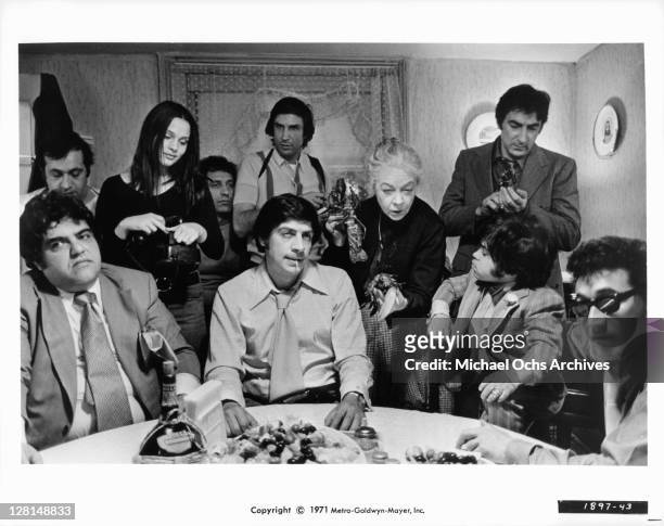 Jerry Orbach, Herve Villechaize,Irving Selbst, Frank Scioscia, Louis Criscuolo, Leigh Taylor-Young, Carmine Caridi, James Sloyan and Sam Coppola are...