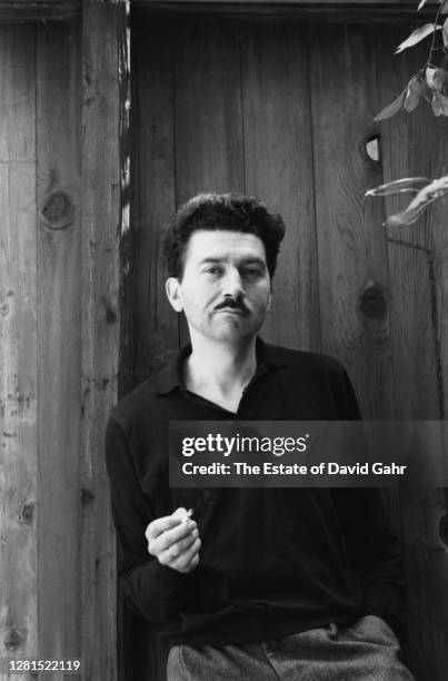 French author and filmmaker Alain Robbe-Grillet poses for a portrait in September, 1964 in New York City, New York. Alain Robbe-Grillet's most...