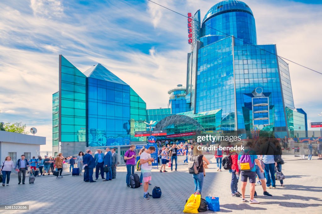 Samara Passazhirskaya estación de tren Samara Rusia