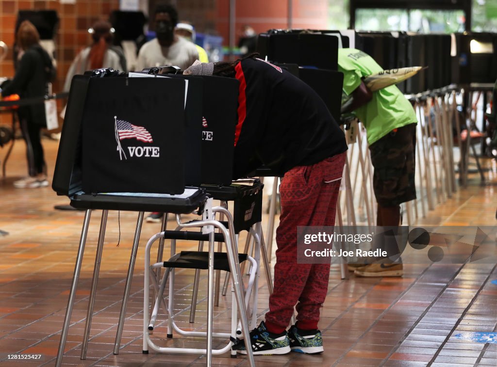 Florida Sees Record Numbers Voting Early For Presidential Election