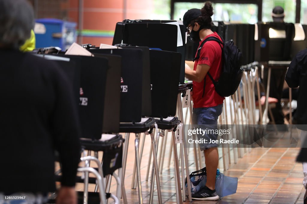 Florida Sees Record Numbers Voting Early For Presidential Election