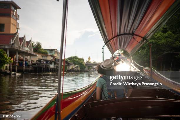 tourist force cruising like bangkok - turistbåt bildbanksfoton och bilder