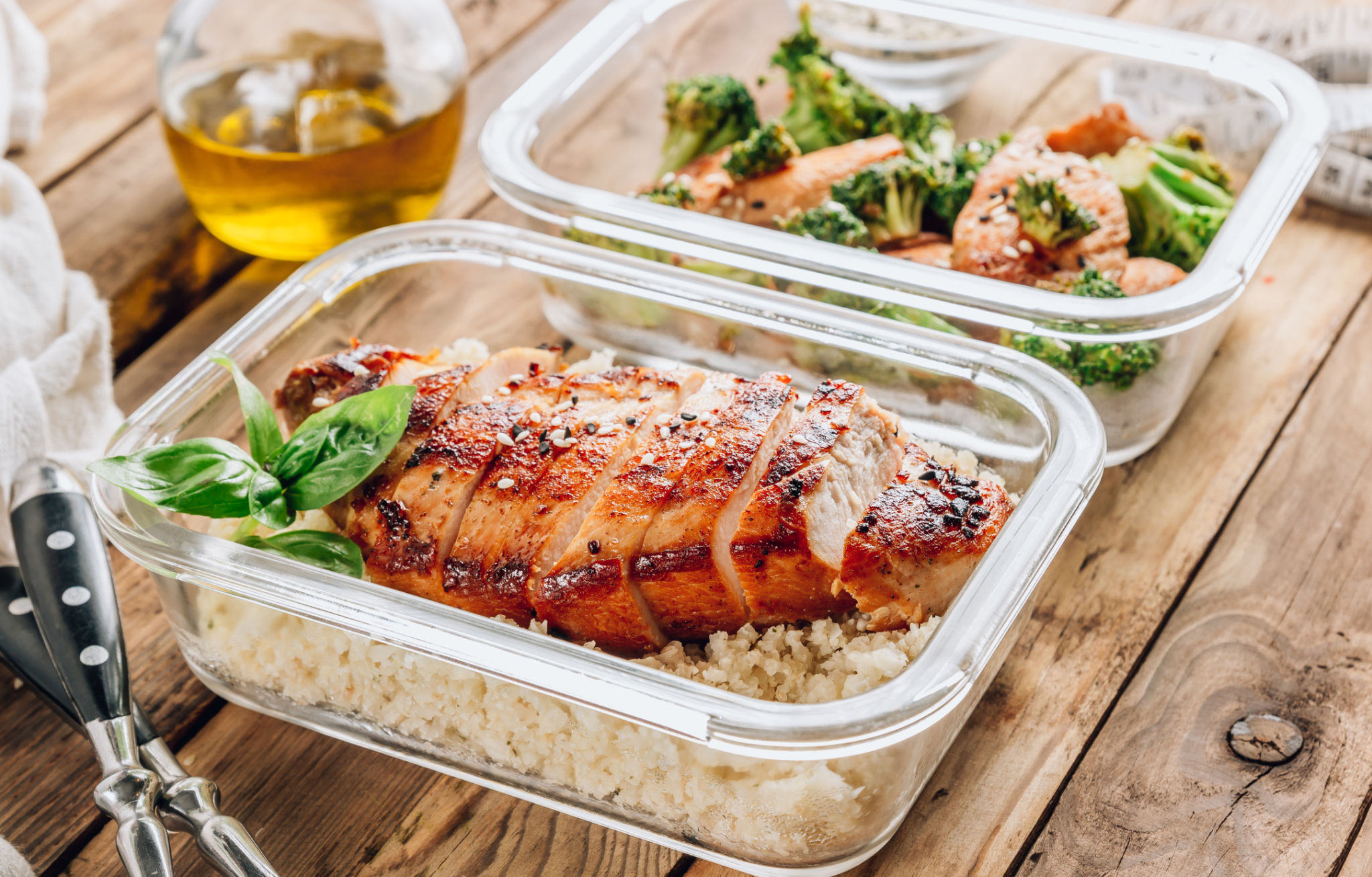 healthy meal prep