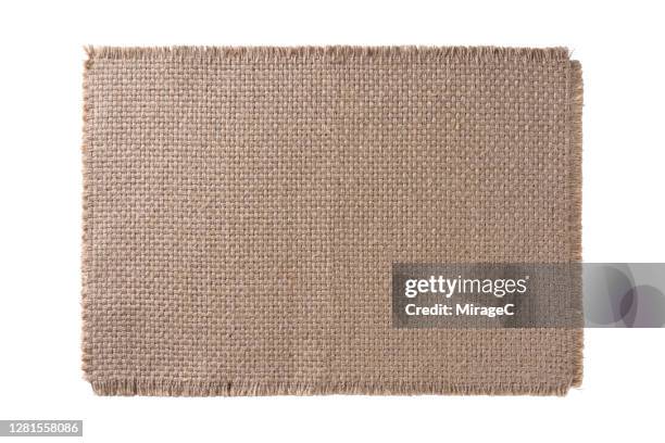 burlap place mat - estera fotografías e imágenes de stock