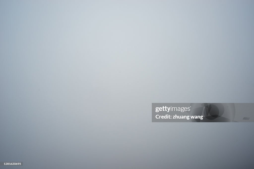 Color grey background fog