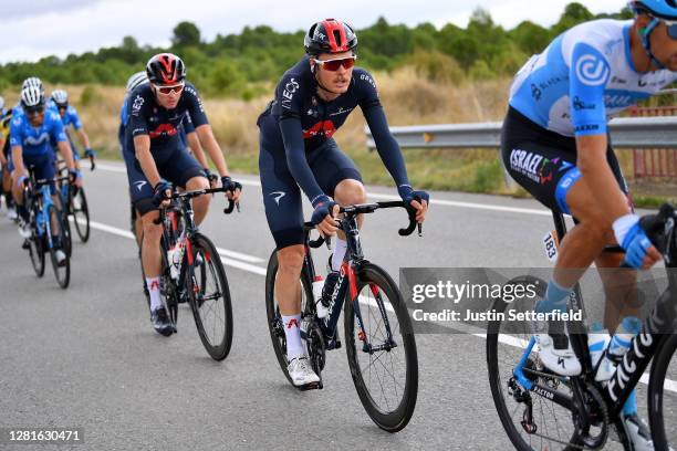 Dylan Van Baarle of The Netherlands and Team INEOS - Grenadiers / Christopher Froome of The United Kingdom and Team INEOS - Grenadiers / during the...