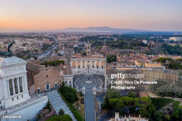 cityscape of rome - capitol rome stock pictures, royalty-free photos & images