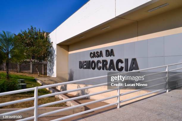 tribunal regional eleitoral de mato grosso - tre - eleição autárquica imagens e fotografias de stock