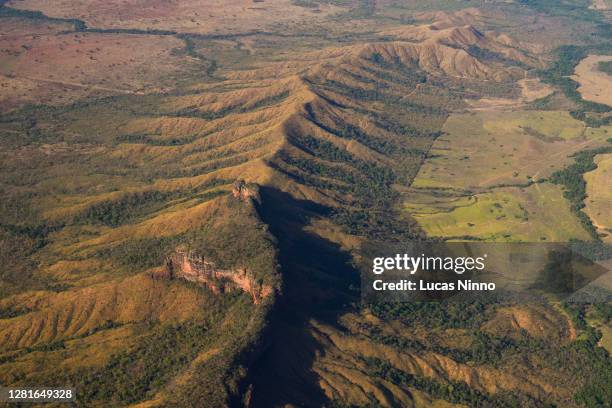 serra do roncador - mato grosso - hill range stock pictures, royalty-free photos & images
