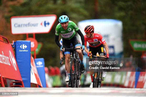 Sprint / Arrival / Daniel Martin of Ireland and Team Israel Start-Up Nation Green Points Jersey / Richard Carapaz of Ecuador and Team INEOS -...
