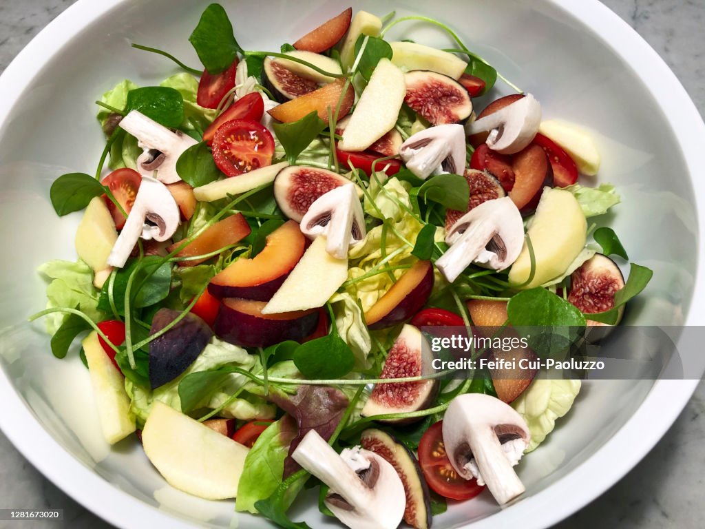 Close-up of fresh salad