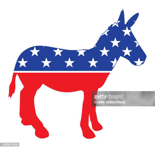 election donkey - democracy stock illustrations