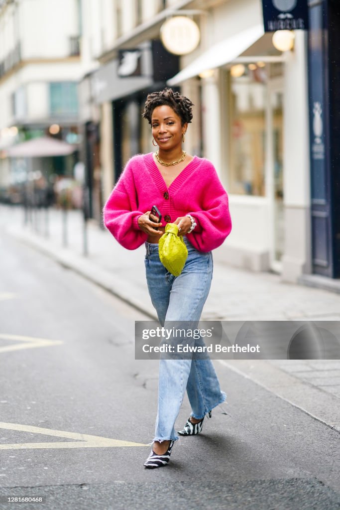 Street Style At Paris Fashion Week - Womenswear Spring Summer 2021 : Day Seven