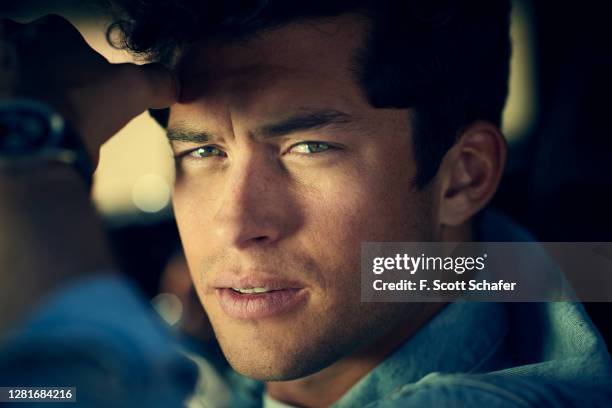 Actor Graham Phillips poses for a spec portrait shoot on October 31, 2019 in Los Angeles, California.