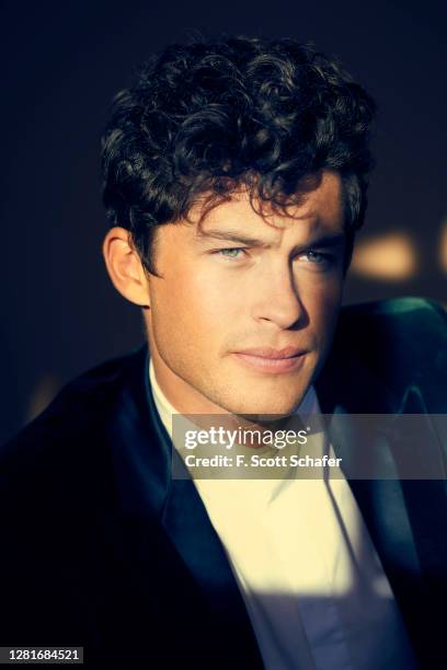 Actor Graham Phillips poses for a spec portrait shoot on October 31, 2019 in Los Angeles, California.