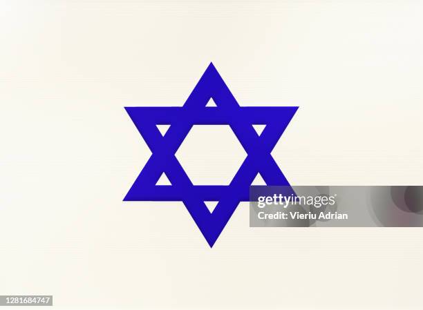 star of david jewish - judenstern stock-fotos und bilder