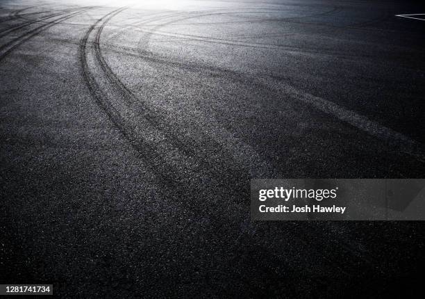 asphalt road - sports track from above stock pictures, royalty-free photos & images