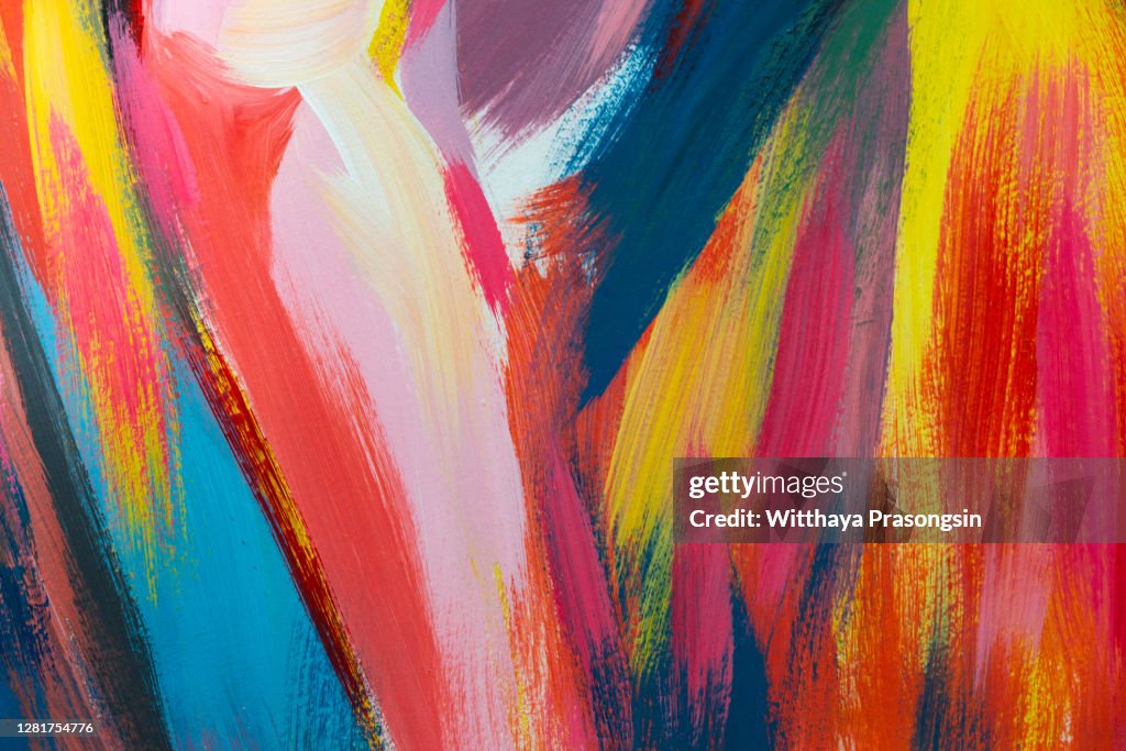 Acrylic painting