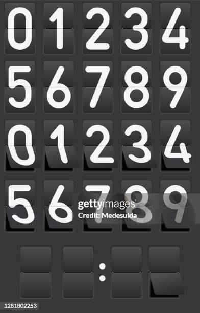 counting - counting days stock illustrations