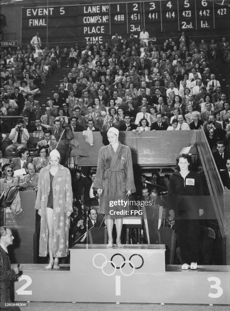 Olympic Swimmers In London
