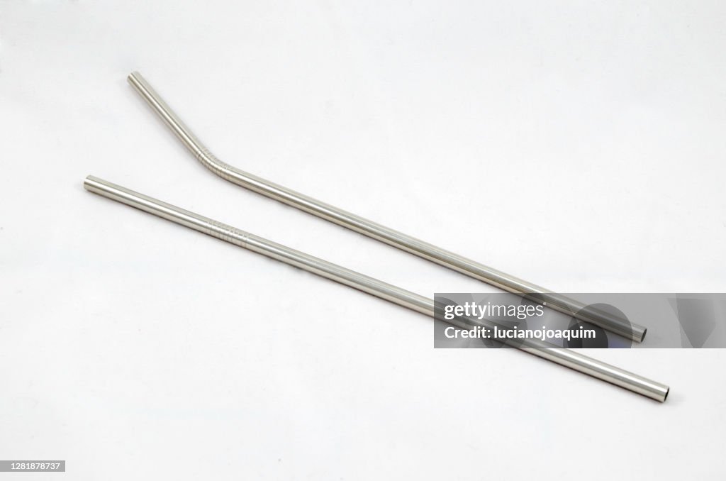 Steel straws