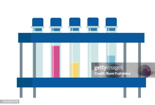 laboratory glassware - tubing stock illustrations