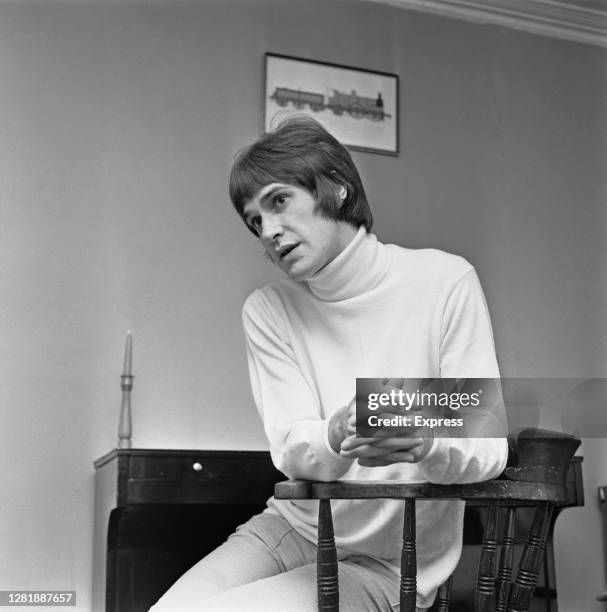 English singer Ray Davies of rock band the Kinks, 4th July 1966.