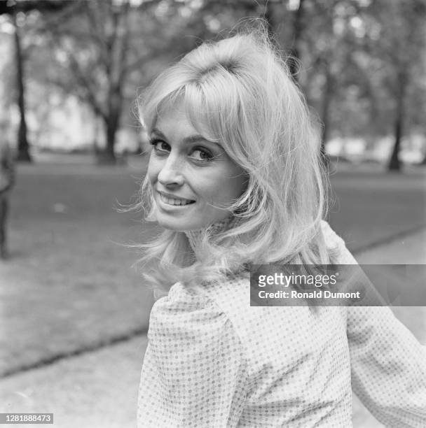 British actress Suzy Kendall, UK, 24th May 1966.