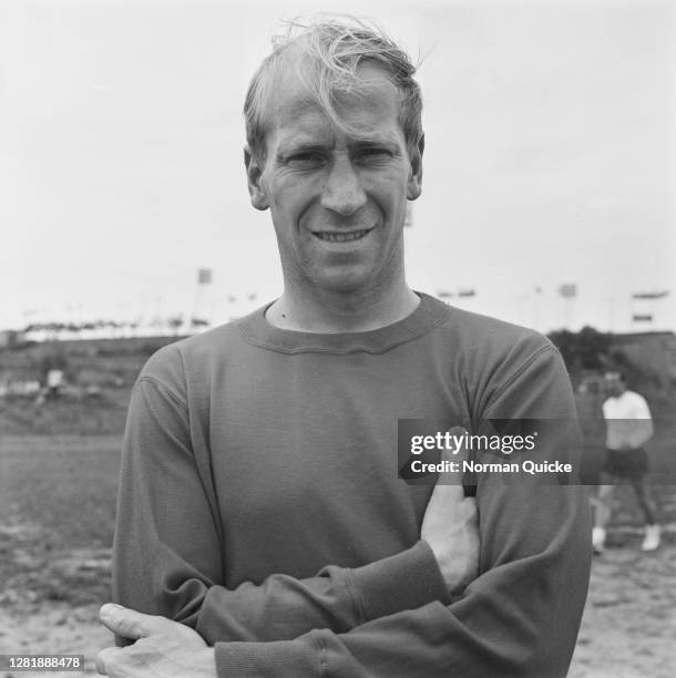 English footballer Bobby Charlton of the England World Cup team, UK, July 1966.