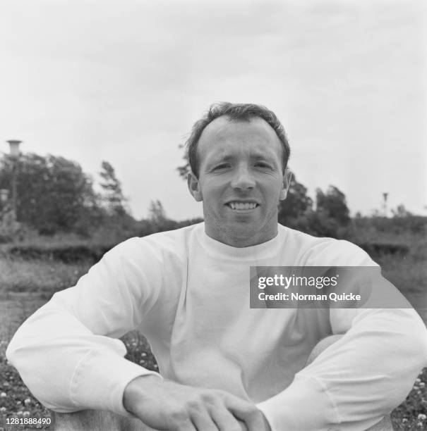 English footballer Nobby Stiles of the England World Cup team, UK, July 1966.