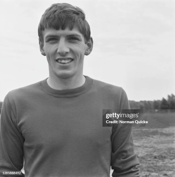 English footballer Martin Peters of the England World Cup team, UK, July 1966.