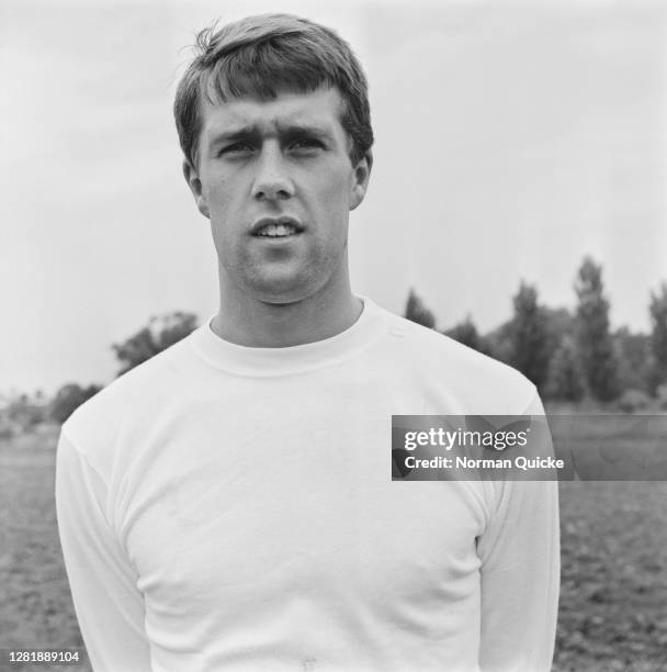 English footballer Geoff Hurst of the England World Cup team, UK, July 1966.