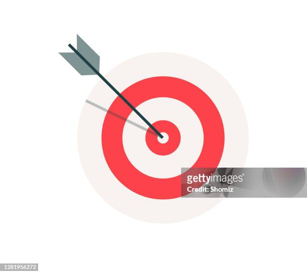 business target vector - goals stock illustrations