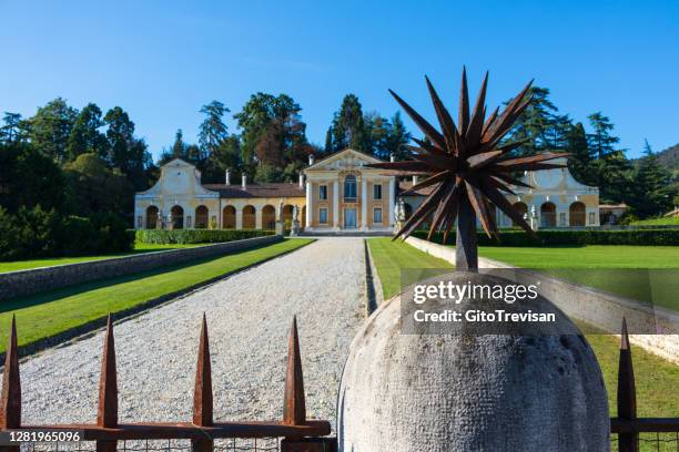 maser (tv) - villa barbaro (a.palladio) - ville venete - villa barbaro foto e immagini stock