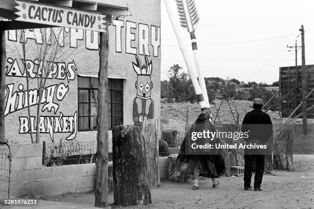 Trading Post in USA's Southwest, 1962.