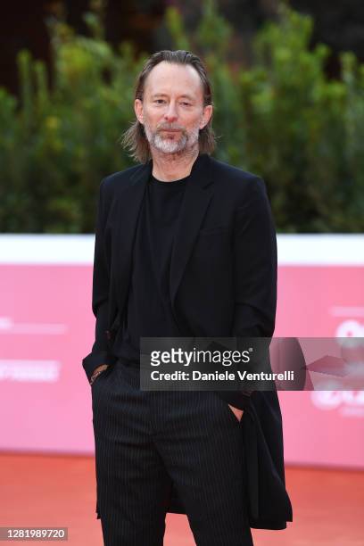 Thom Yorke walks the red carpet during the 15th Rome Film Festival on October 24, 2020 in Rome, Italy.