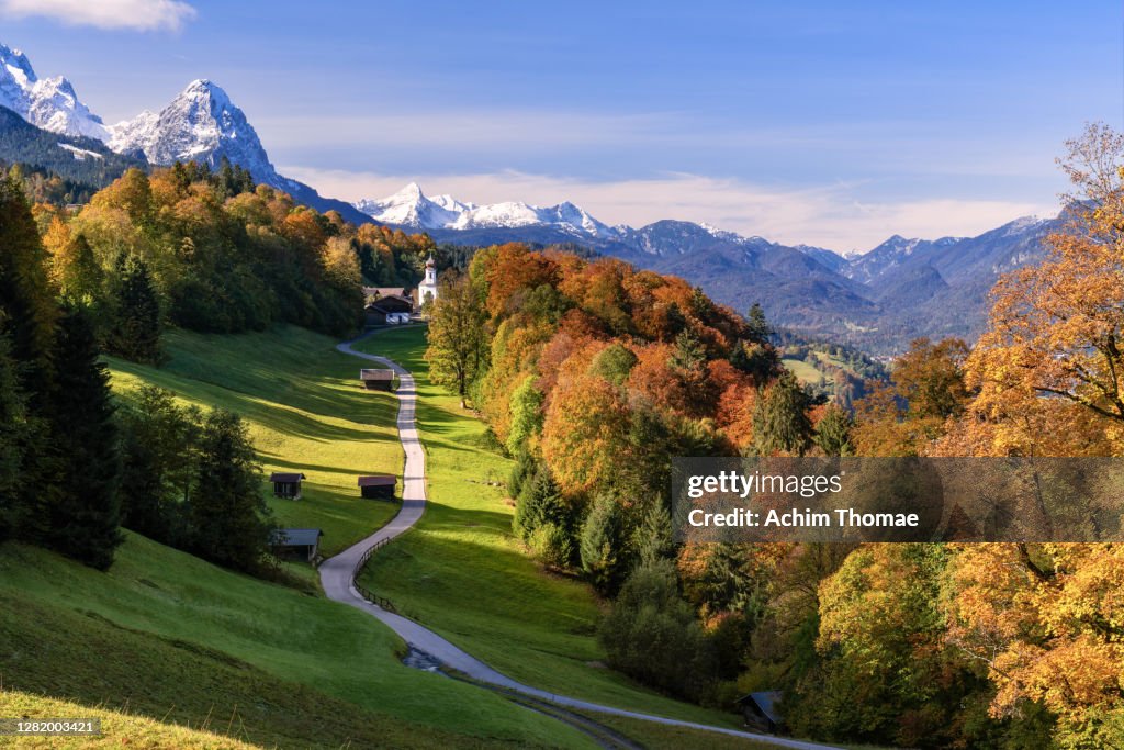 Bavarian Autumn Landscape